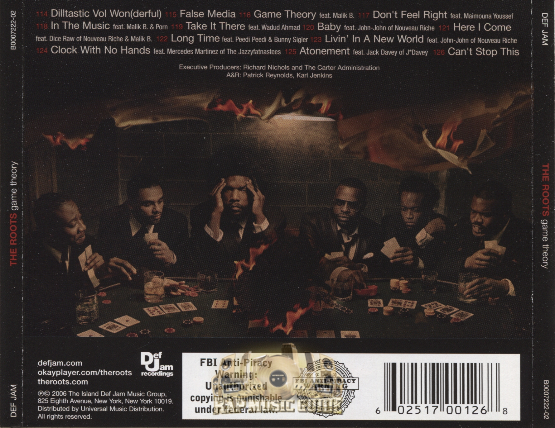 The Roots Game Theory CD Rap Music Guide